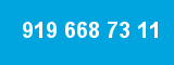 919 668 73 11